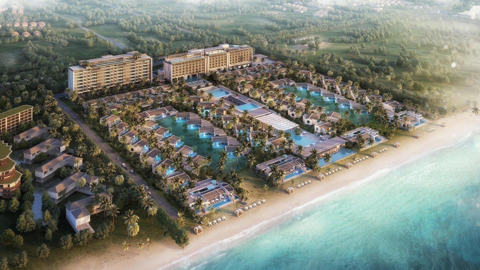 Khu nghỉ dưỡng 6 sao Regent Phu Quoc của BIM Land ra mắt tháng 4/2022.