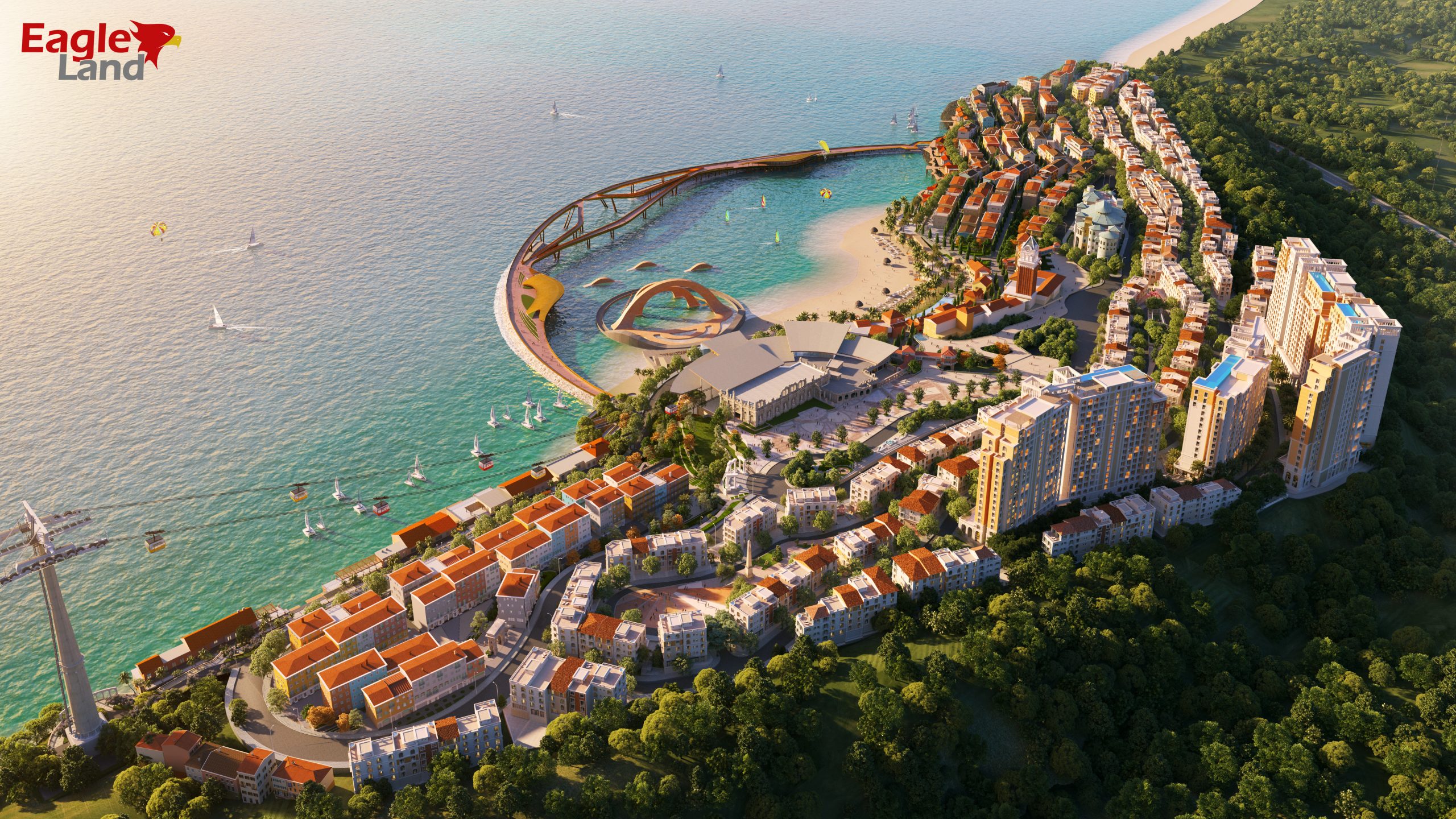 CÂY CẦU HÔN HÒ HẸN TẠI SUN GRAND CITY HILLSIDE RESIDENCE