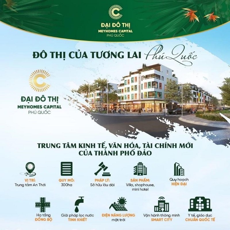 tiện ích dự án Meyhomes Capital Phú Quốc
