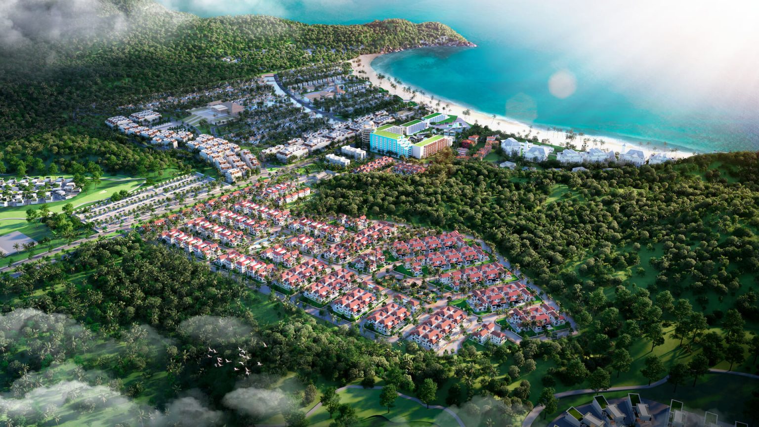 Sun Property tiên phong kiến tạo bất động sản wellness tại Phú Quốc với Sun Tropical Village. Ảnh minh họa, nguồn: Sun Property