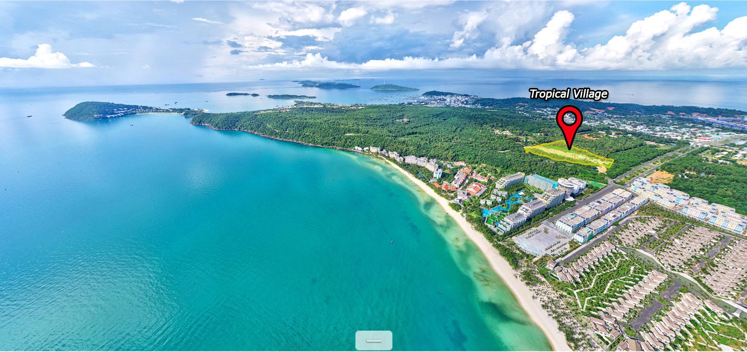 Vị trí Dự án Sun Tropical Village Phú Quốc
