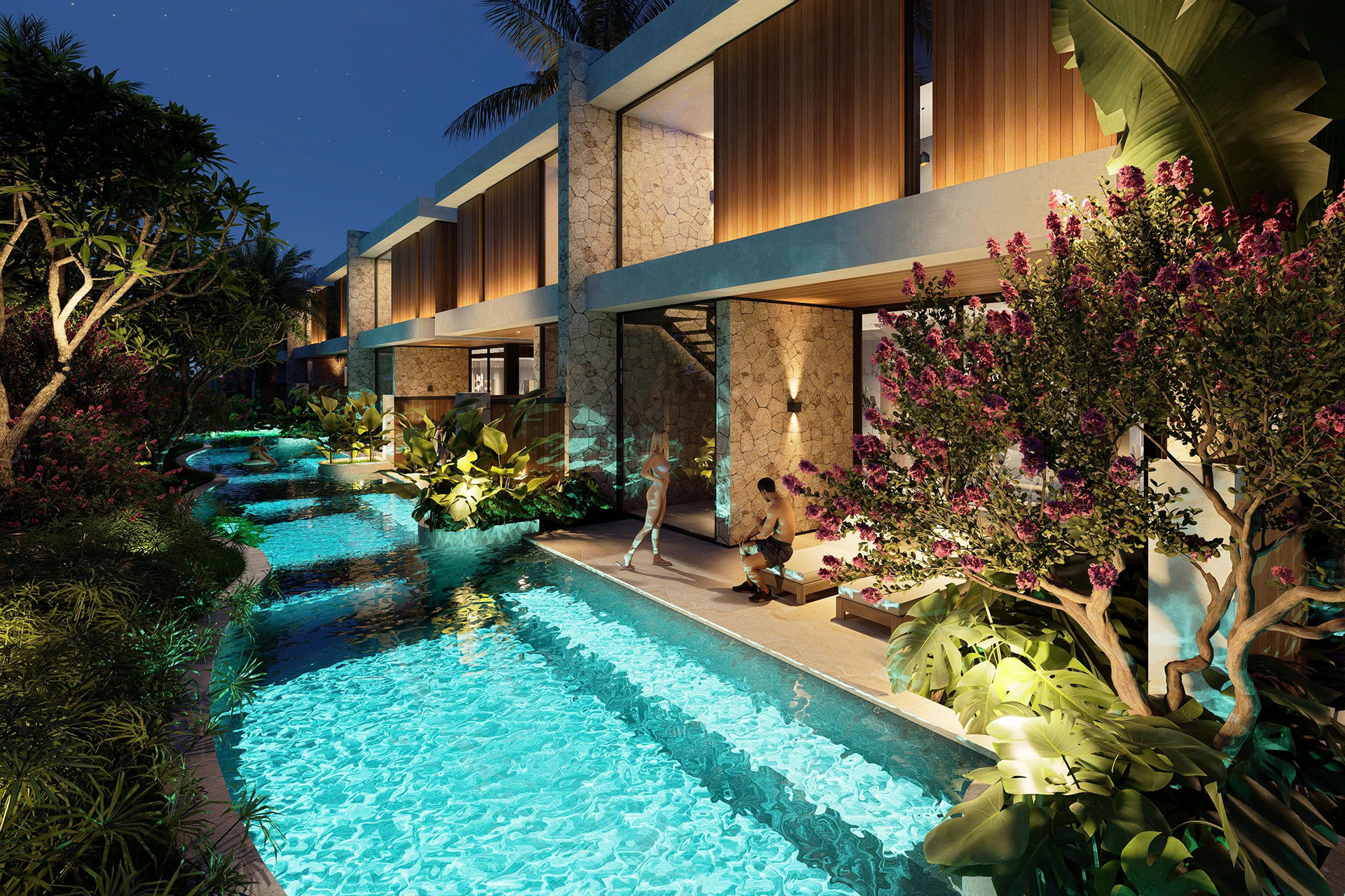 Biệt thự song luoi - The Meliá Villas Forest Bay Phu Quoc