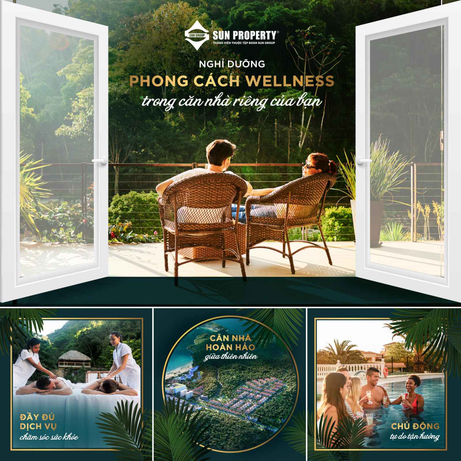 Nghỉ dưỡng phong cách Wellness trong chính căn nhà riêng tại Phú Quốc