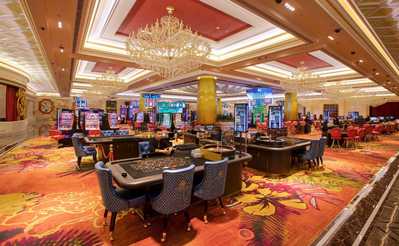 Không gian lộng lẫy, sang trọng bên trong sòng bài Corona Casino Phú Quốc