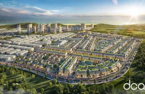 Phối cảnh tổng thể Crystal City Meyhomes Capital Phu Quoc