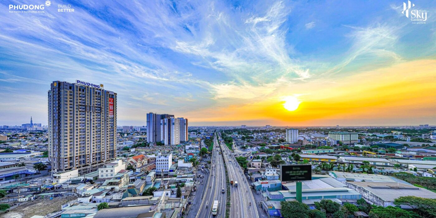 Tiến độ Phú Đông Sky Garden