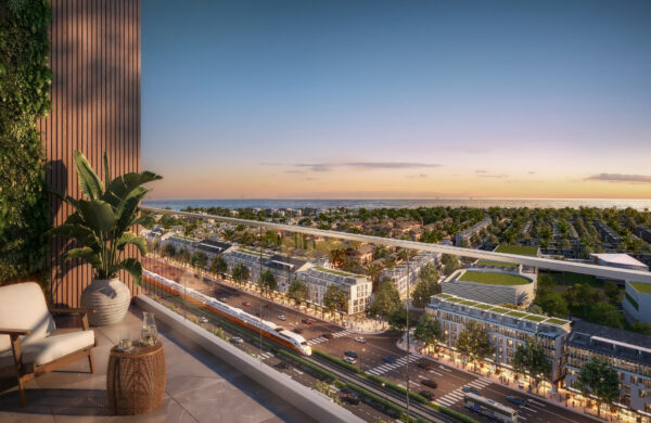 Khu căn hộ Meypearl Ciel Phú Quốc trong đại đô thị Meyhomes Capital Phú Quốc